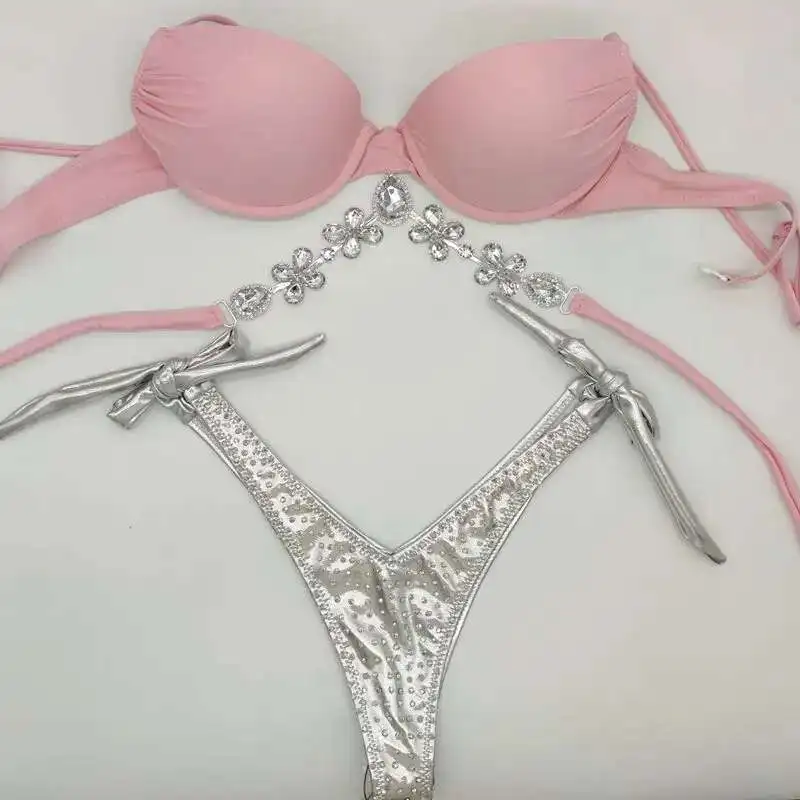 

2025 New High End Swimsuit Underwear Set Dia Nightclub Bikini