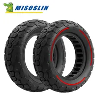 Rubber Solid Tyre For ZERO 10X Kugoo M4 G1 Dualtron E-Scooter Electric Scooter 10X3.0 255*80 80/65-6 Solid tire Wheel Honeycomb