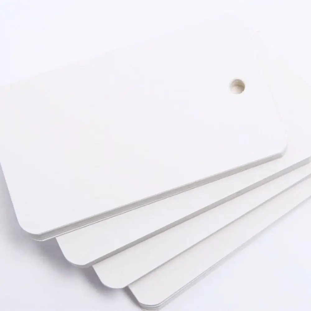 Mini Hard Postcards Punching Writing DIY Blank Card Book Memorizing Cards Diary Book English Word Cards