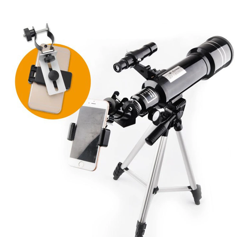 Adattatore fotografico per Smartphone EYSDON per microscopio cannocchiale binoculare connettore per telescopio monoculare supporto per cellulare