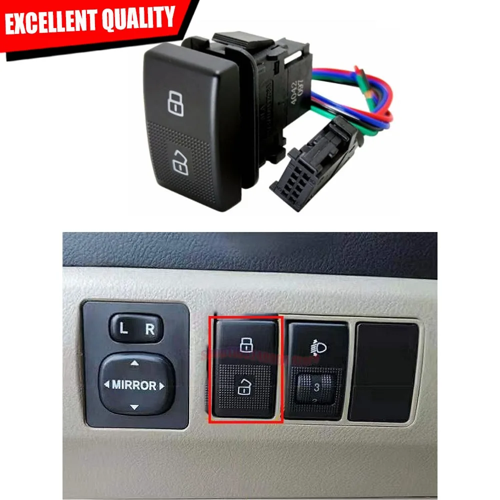 Complete 1PC Central Lock Switch Button For Mazda MX5 323 RX8 Mazda 6 CX7 Mazda 3