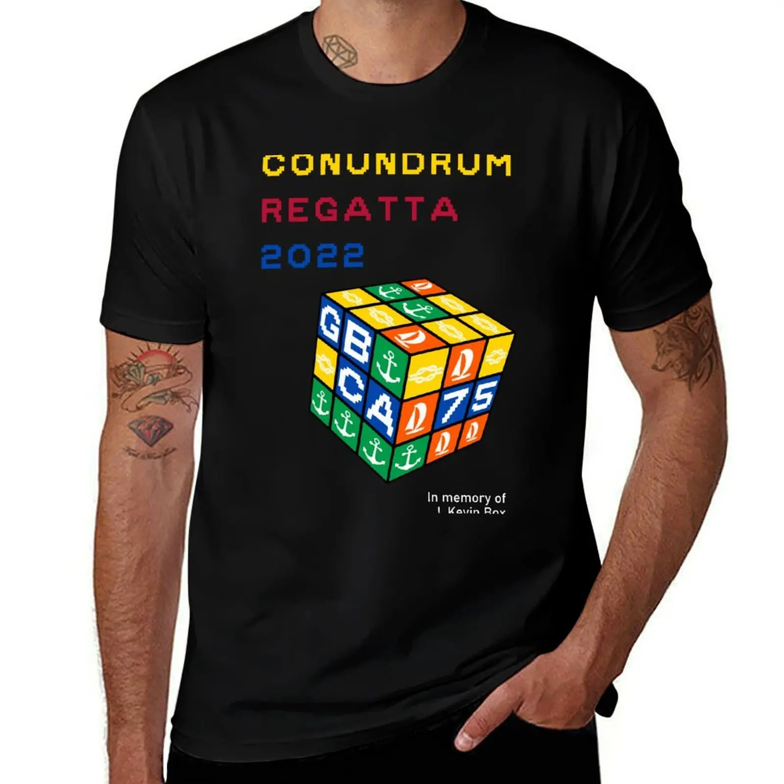 Conundrum Regatta hombre para camisetas gráficas camiseta hombre para pack camiseta blanca impresa camisetas 2022 hombre