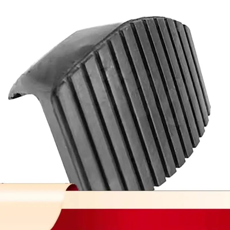 

2X Clutch Brake Pedal Rubber Cover Anti-Skid Surface Pads Cover Fit For 1007 207 208 301 307 Citroen C3 C4 C5-N32R