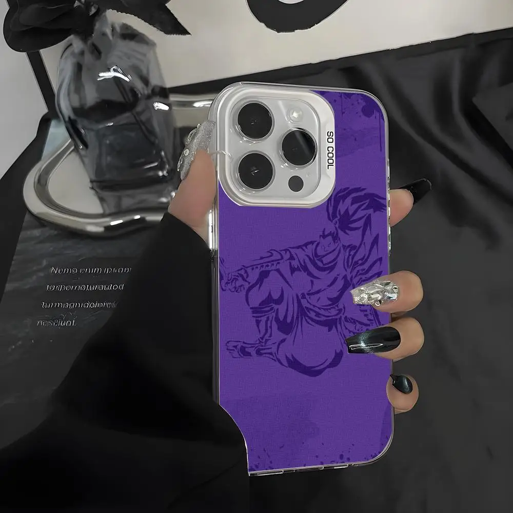 Funda Dual Blade Spirit para Teléfono, TPU con Degradado, Suave al Tacto, Antideslizante y Resistente a Impactos para iPhone 11-12-13-14-15-16-17 Pro Max