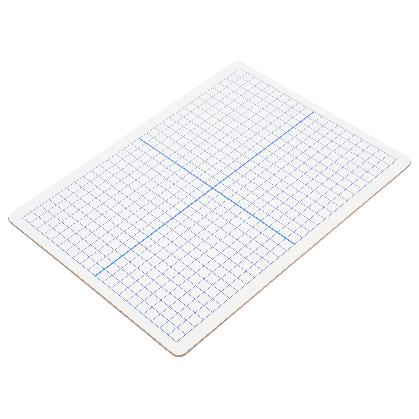 

Double-Sided Whiteboard With Grid Lines Dry Erase Portable Small Desk Board For Planning Drawing Reusable Waterproof Surface