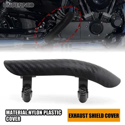 Universal Motorcycle Exhaust Pipe Heat Shield Cover Muffler Protector Guard For Harley Honda Yamaha Kawasaki BMW Chopper Custom