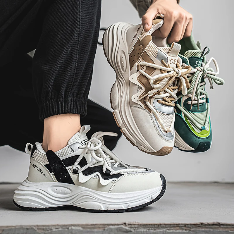 Men Sports Running Shoes Outdoor Walking Soft Casual Sneakers Fashion Designer Sneaker Waterproof Men's Tennis Masculina