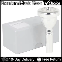 Bach 12.7mm Tenor Trombone Mouthpiece Professional Brass Instrument Accessories 5G Horn Mouth Coarse Musical Instrument Parts