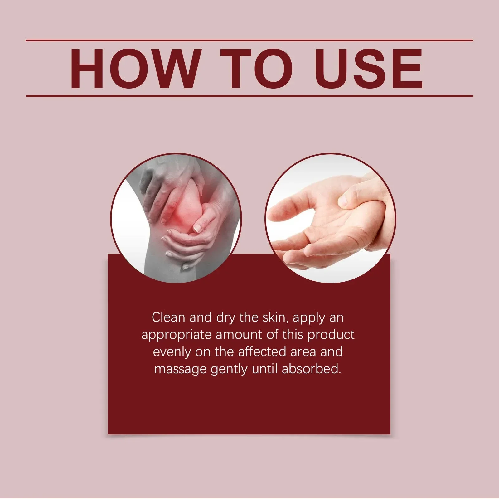 HOUKEA Joint Care Stick for Knees Elbows Hands & Feet - Gentle Massage Moisturizing Relief Valentine's Day Gift External Use