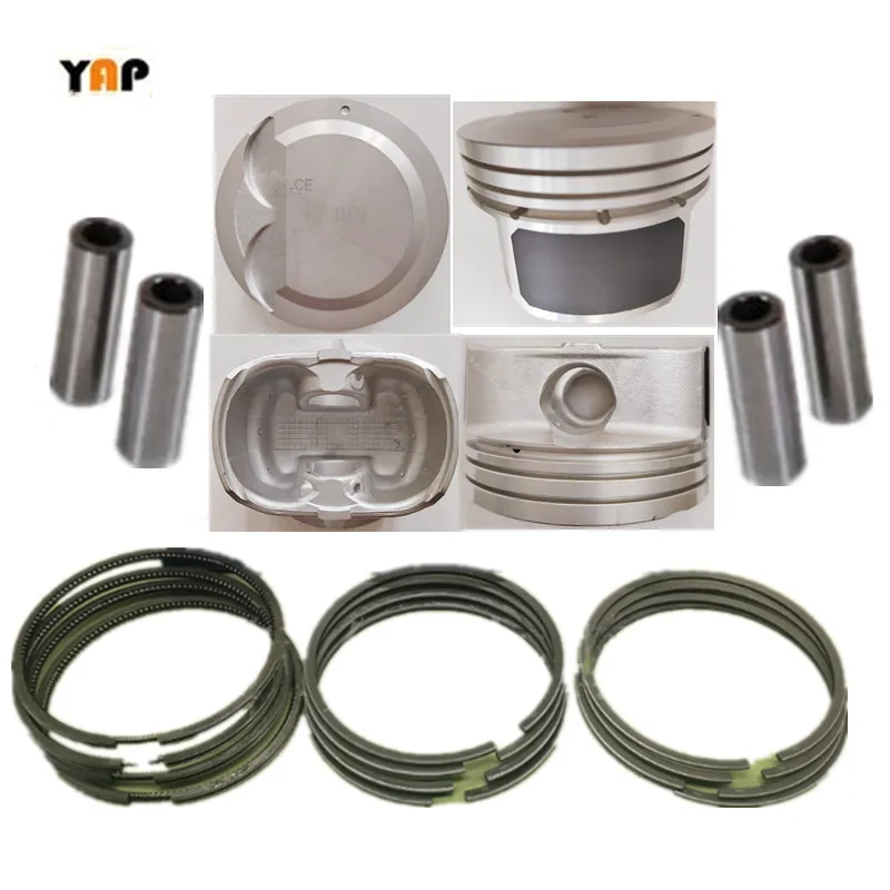 

STD G4FA G4FAL Piston&Piston Ring Set Fit For HYUNDAI i20 i30 KIA RIO KIA CEED 1.4L 1.4CVVT 16V 77MM 23041-2B101 23041-2B001