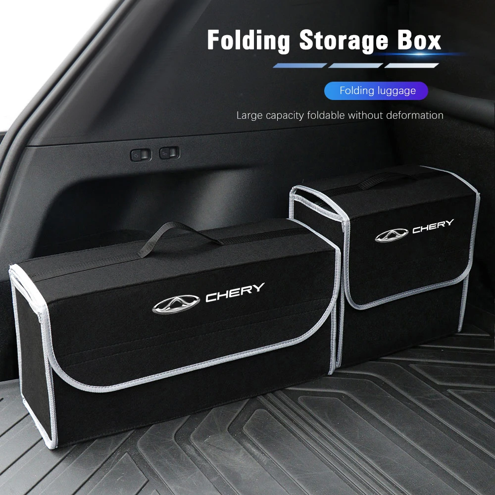 

Car Trunk Organizer Box Large Capacity Folding Storage Bag For Chery Tiggo 5 2 3 7 8 PRO 5X 3X QQ Fulwin Face Arrizo A1 A3 A5 T1