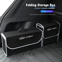 Caja organizadora de maletero de coche, bolsa de almacenamiento plegable de gran capacidad para Chery Tiggo 5 2 3 7 8 PRO 5X 3X QQ Fulwin Face Arrizo A1 A3 A5 T1