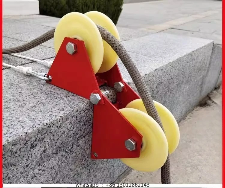 

Labor-saving rope collection nylon pulley