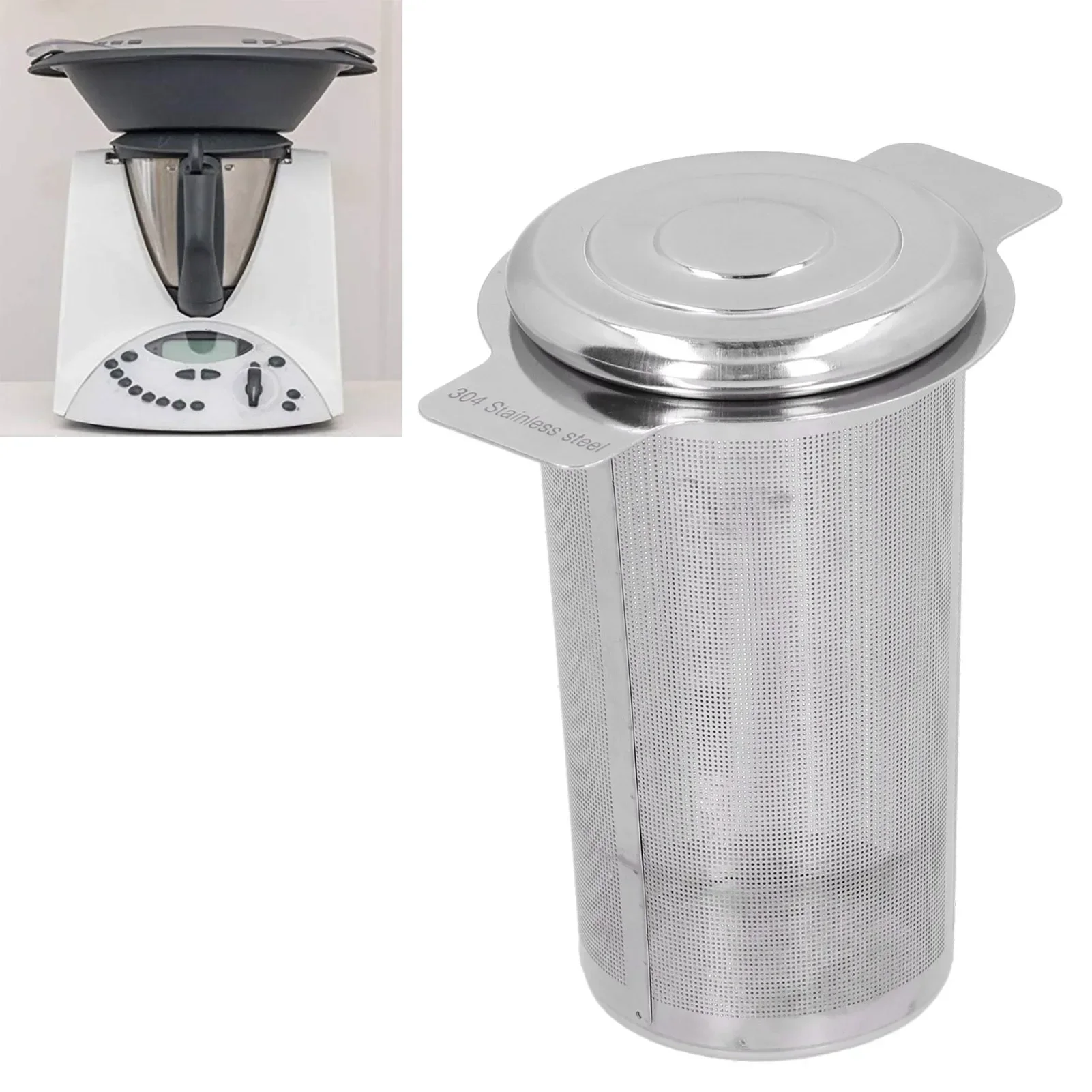 Tea Filter Mesh for Thermomix TM31/5/6 Juicer Strainers Extraction Separation Filtering Funnel