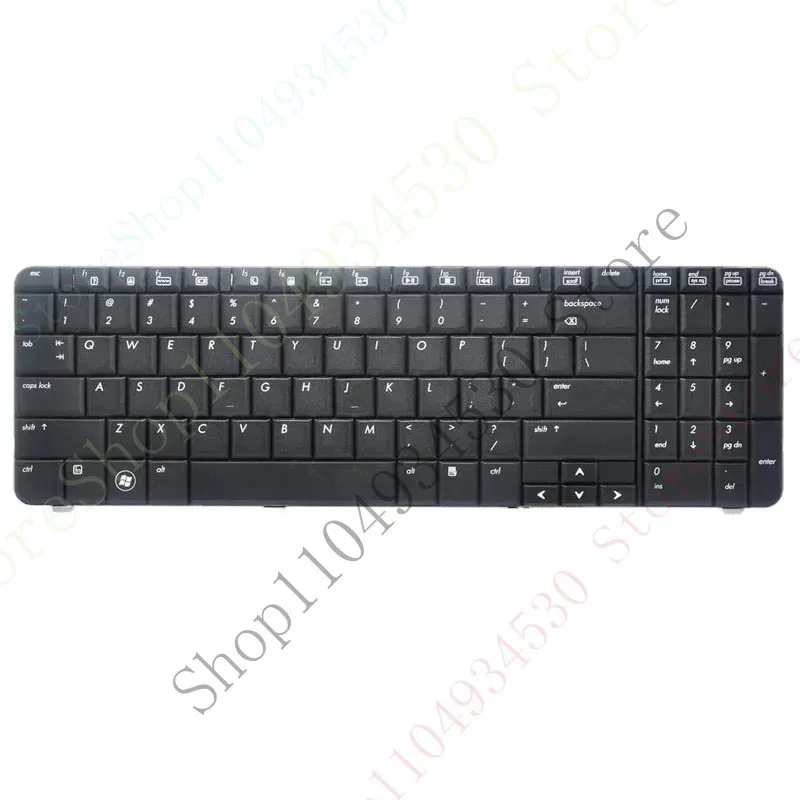 Teclado de repuesto HC Compatible con HP Compaq Presario CQ60 G60 CQ60-101XX CQ60-102TU CQ60-102TX Laptop negro diseño estadounidense