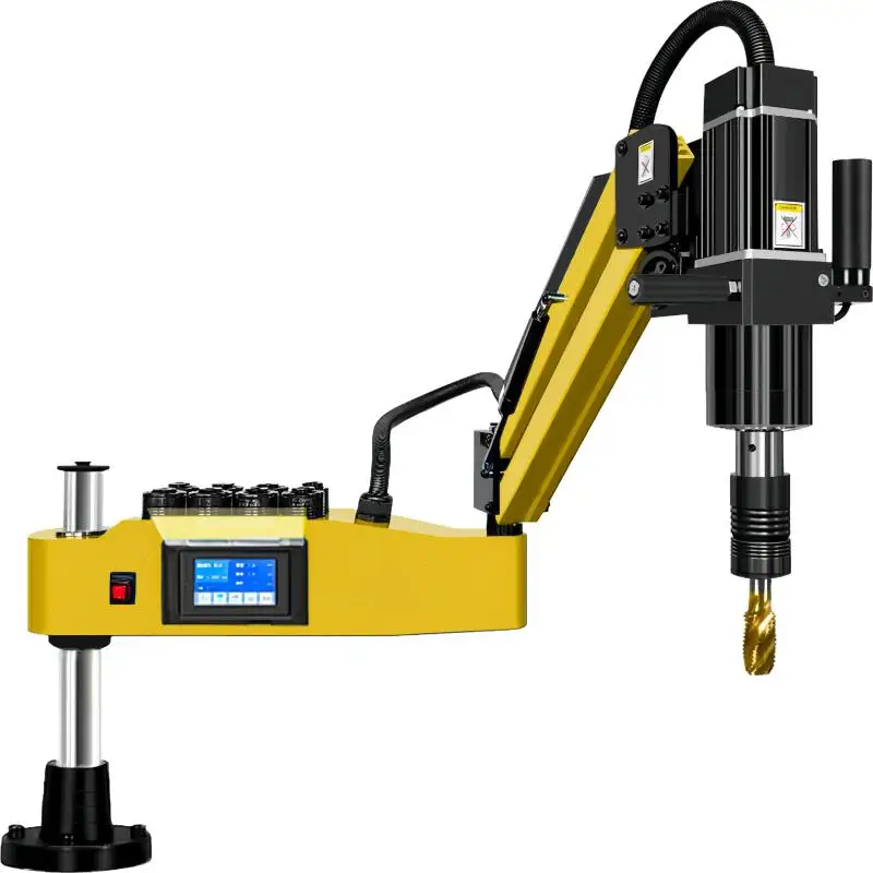 Electric tapping machine 3800 watts high power 3-42 rocker arm tapping machine automatic small numerical control tapping machine