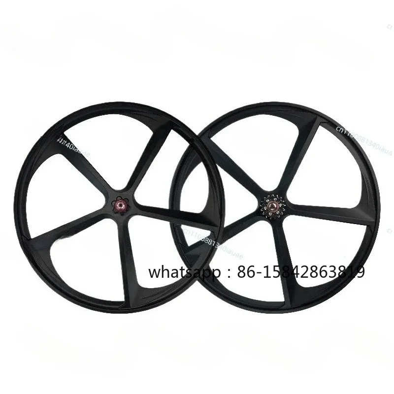 

Wheel Set Magnesium Alloy 700C Integrated Wheel Set Odd Lap Brake V Brake