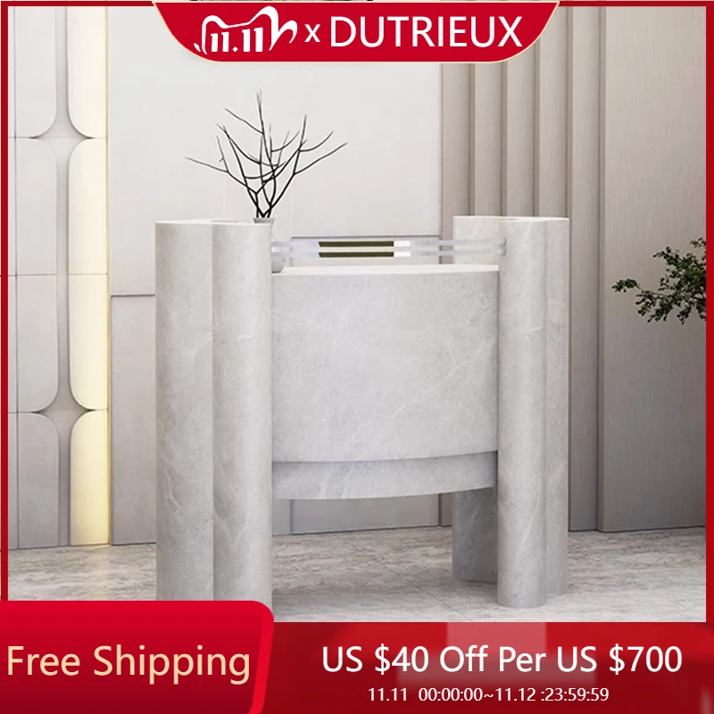 

Luxury High-end Reception Desks Beauty Salon Servicefront Desk Reception Reception Desks Desk Salon Bureau Office Furniture