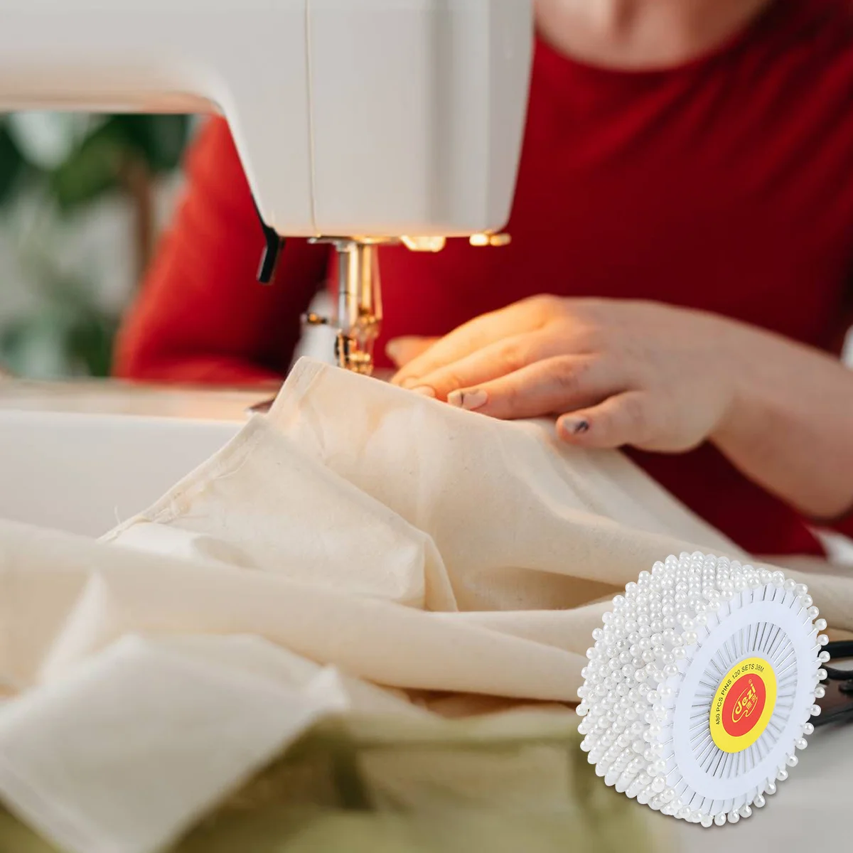 480 قطعة دبابيس رأس اللؤلؤ 3 مللي متر الأبيض الفولاذ المقاوم للصدأ دبابيس مستقيمة فو اللؤلؤ الخياطة الحرفية حفل زفاف حلية غير قابل للصدأ