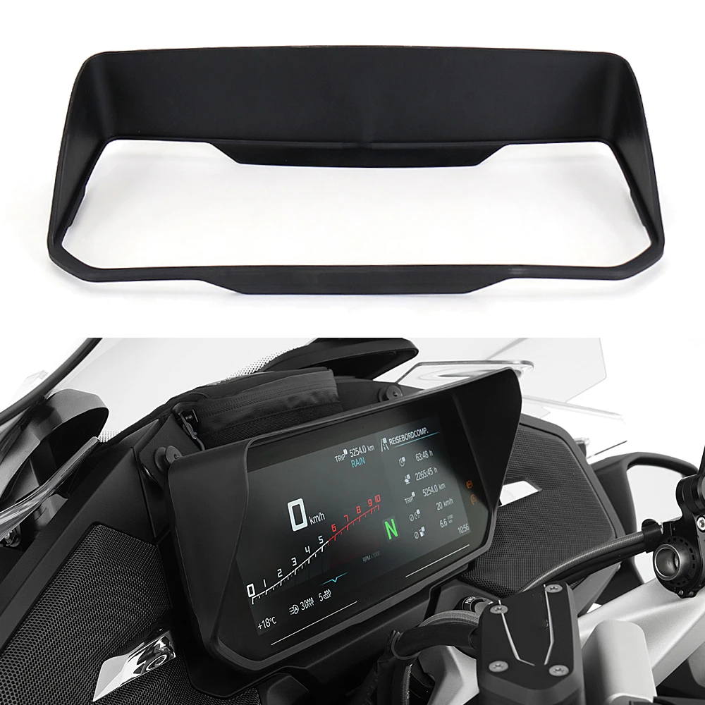 

New K1600B K1600GT K1600GTL 2022 - Sun Shade Cover Anti Glare Motorcycle Cockpit Sun Visor Black For BMW R1250RT R1250 RT 2021 -