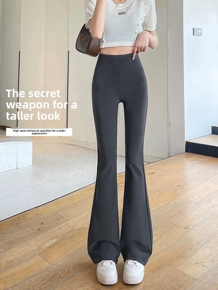 ay ارتفاع الخصر جرس بوت سراويل تقليدية المرأة اليوغا السراويل التخسيس تصميم الخريف جديد Sle Faionable كل مباراة السراويل