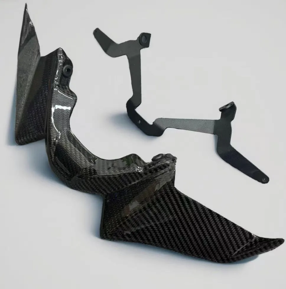 

2024 MT07 Carbon fiber Sport Downforce Naked Front Spoilers Aerodynamic Wing Deflector For YAMAHA MT-07 SP MT 07 2021 2022 2023