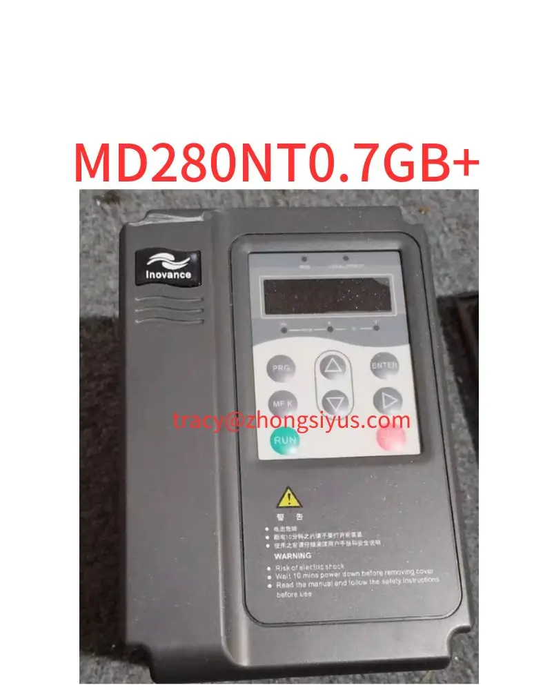 Second-hand inverter, MD280NT 0.7 GB + , 0.75 kw 380V, function package