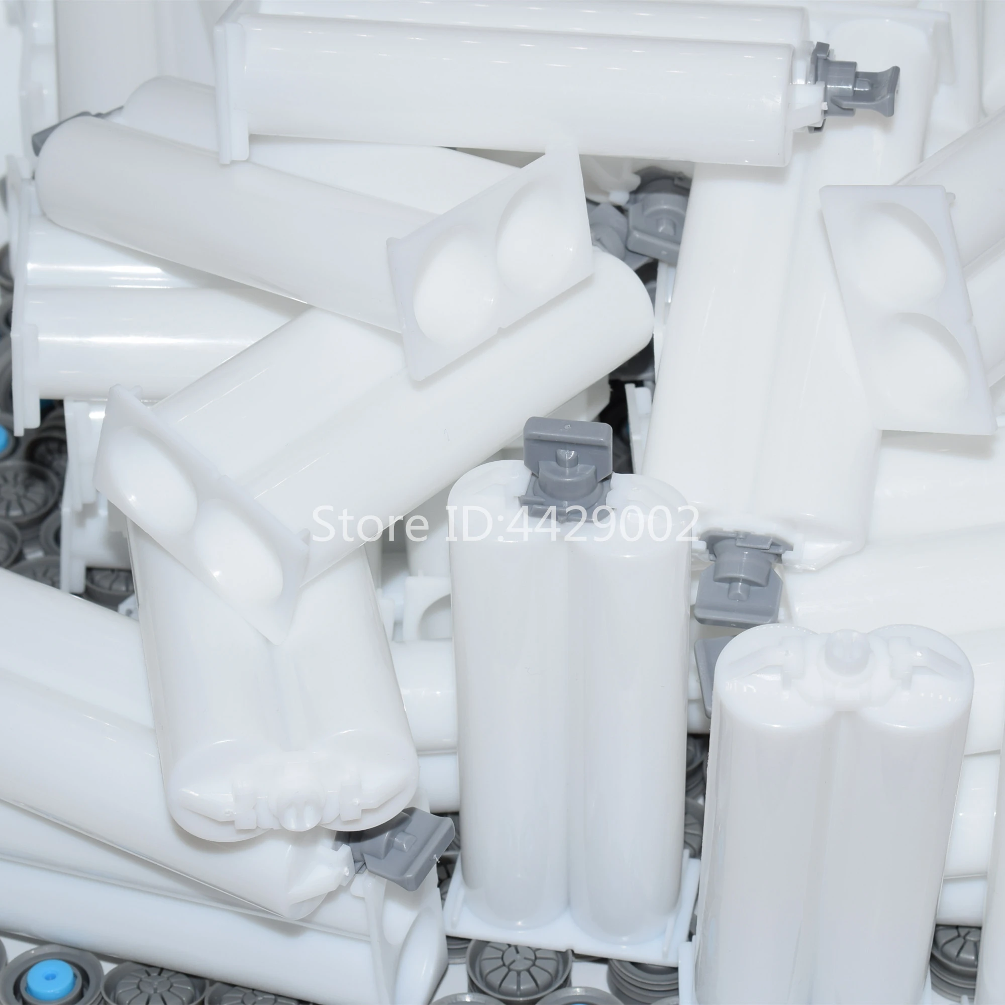 500 Stück leere Kartuschen, 2-Komponenten-AB-Klebstoff, 50 ml, Bigbong Epoxid-Silikon-Dichtstoff, Acrylklebstoff-Kartuschen und Dichtungsventile – Detail 5