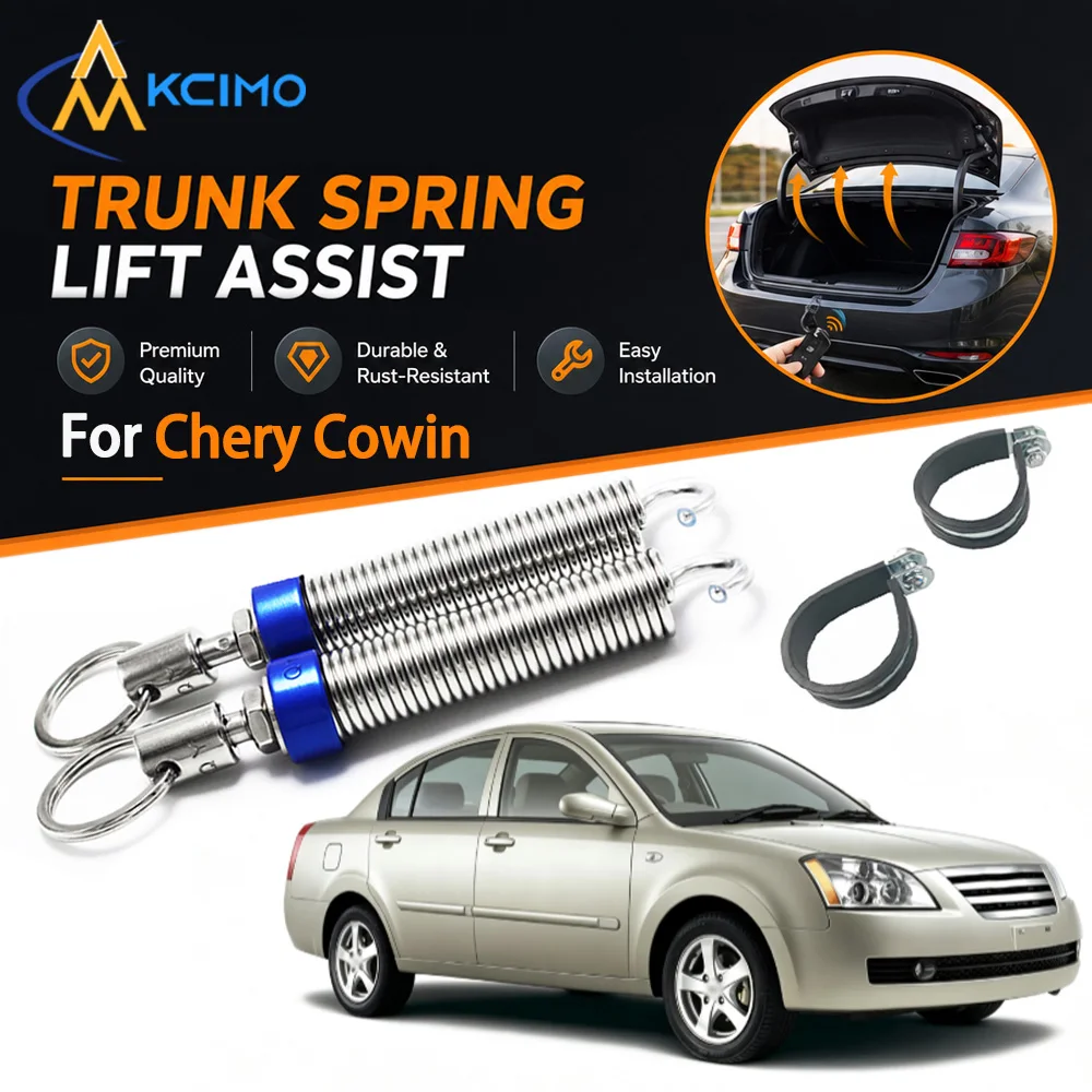 Kcimo Car Boot Trunk Automatic Opening Spring Kit Adjustable Tension Lifting Device For Chery Cowin Rear Trunk Lid Accessory