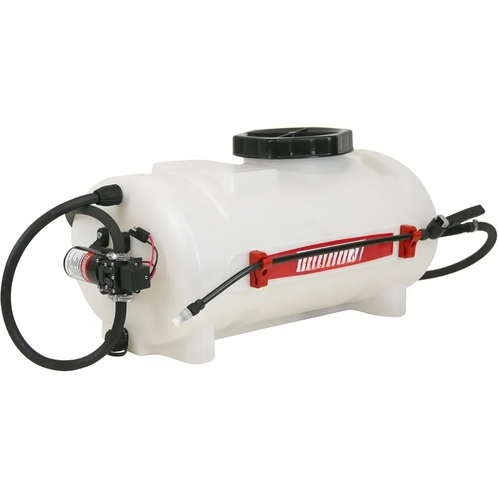 New Best Deal US Shipping 8 Gallon ATV UTV Sprayer Poly Tank 12V Diaphragm Pump Adjustable Nozzle 15 Ft Hose for Fertilizer Weed