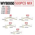 500 piezas Mix WY80050