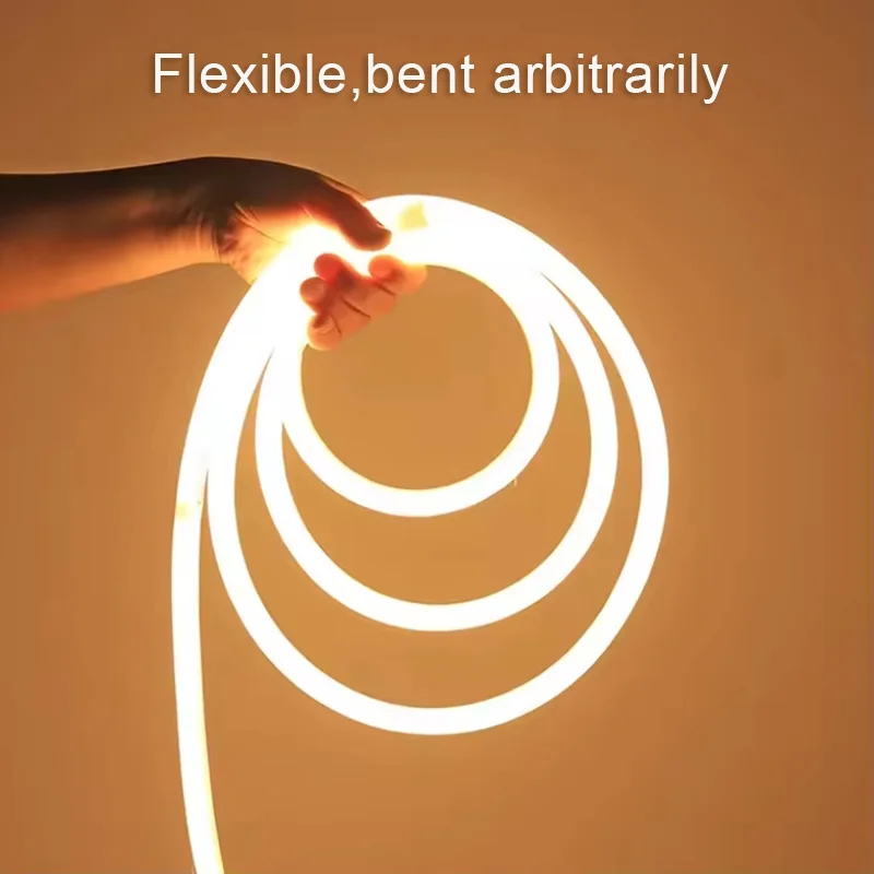 Round Neon Led Strip Light Silicone Diffuser LED Silicone Strip 360 Degree Silicone Tubing for LED Strip