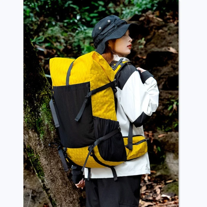 

Outdoor Hiking Bag Ultra Lightweight Climbing Off-road Camping Backpack Rucksack Travel Waterproof Knapsack Mountaineering Gear