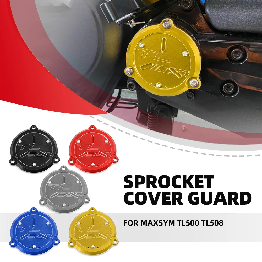 2020 2021 2022 2023 Front Drive Shaft Sprocket Cover Case Saver Chain Guard For SYM MAXSYM TL500 TL508 TL 508 Shaft Cover Guard