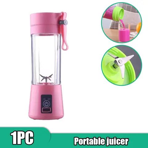 홈 과일 건강 Juicer 휴대용 충전식 소형 Juicing 컵 홈 다기능 주스 블렌더 Juicer 가정용 가제트