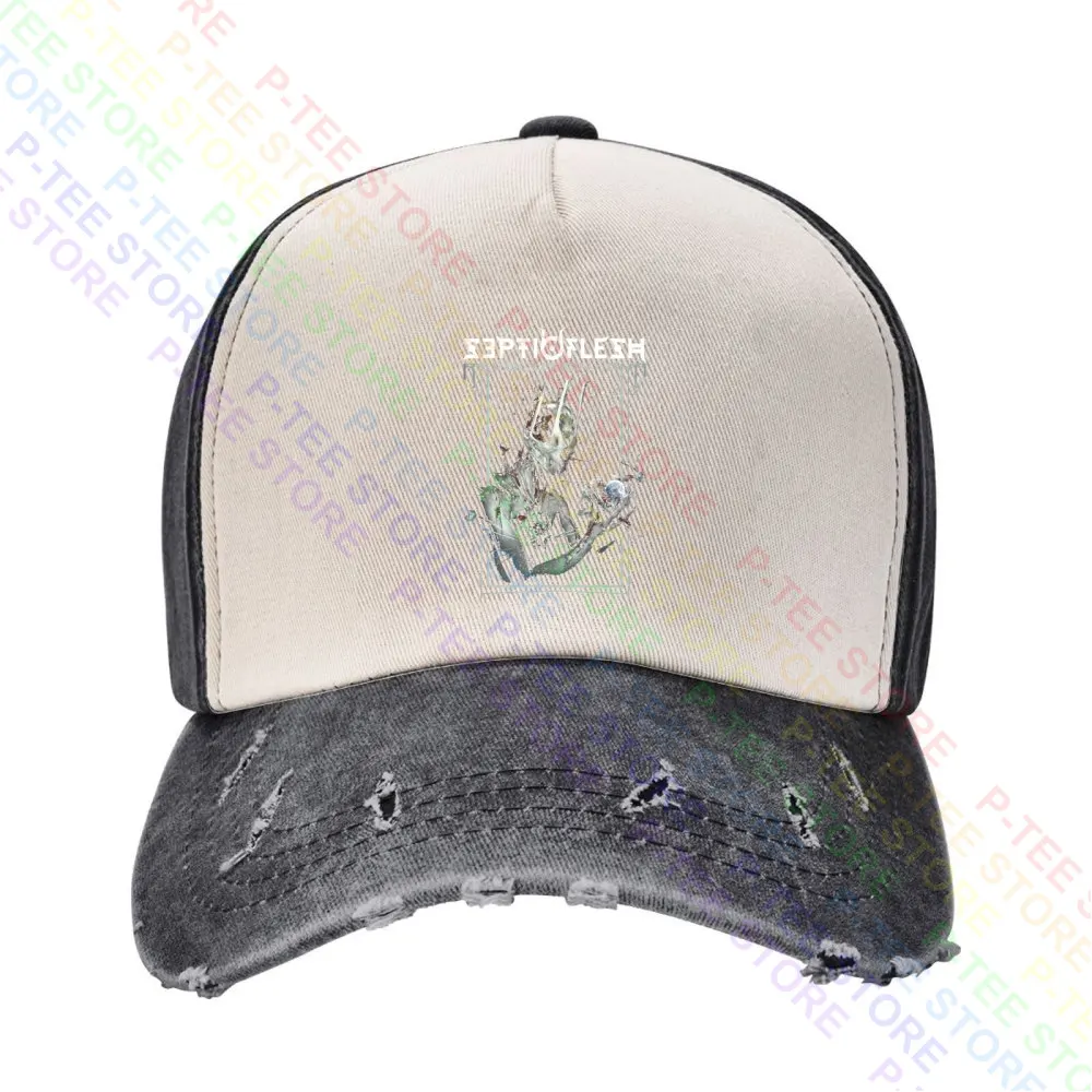 Septic Flesh Revolution Dna Schwarz Baseball Cap Snapback Caps Knitted Bucket Hat