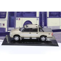 Diecast 1:43 Scale 2009 S-10 DELUXE 2.5 Pickup Truck Alloy Car Model Collection Souvenir Display