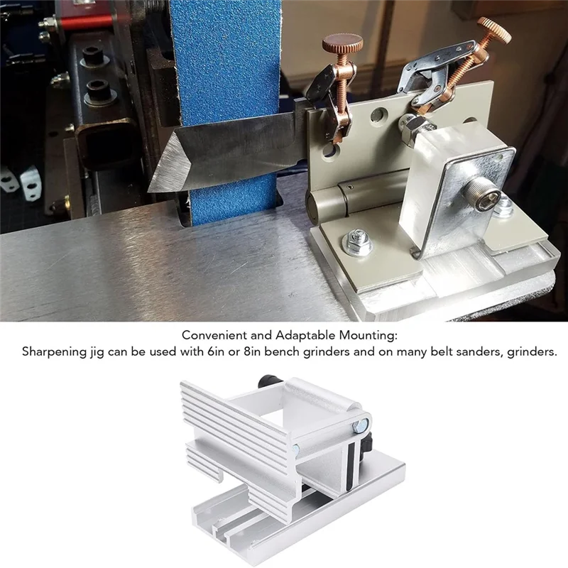 

ABUL-Adjustable Replacement Tool Rest Sharpening Jig Grinder Sharpening Jig Miter Slide Tool Holder