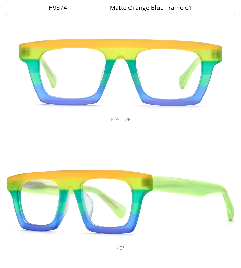 HEPIDEM Acetat Brille Männer Marke Designer Oversize Große Größe Brillen Rahmen Japanische Handgemachte Brille Männer Dicke Brillen 9374 – Detail 33