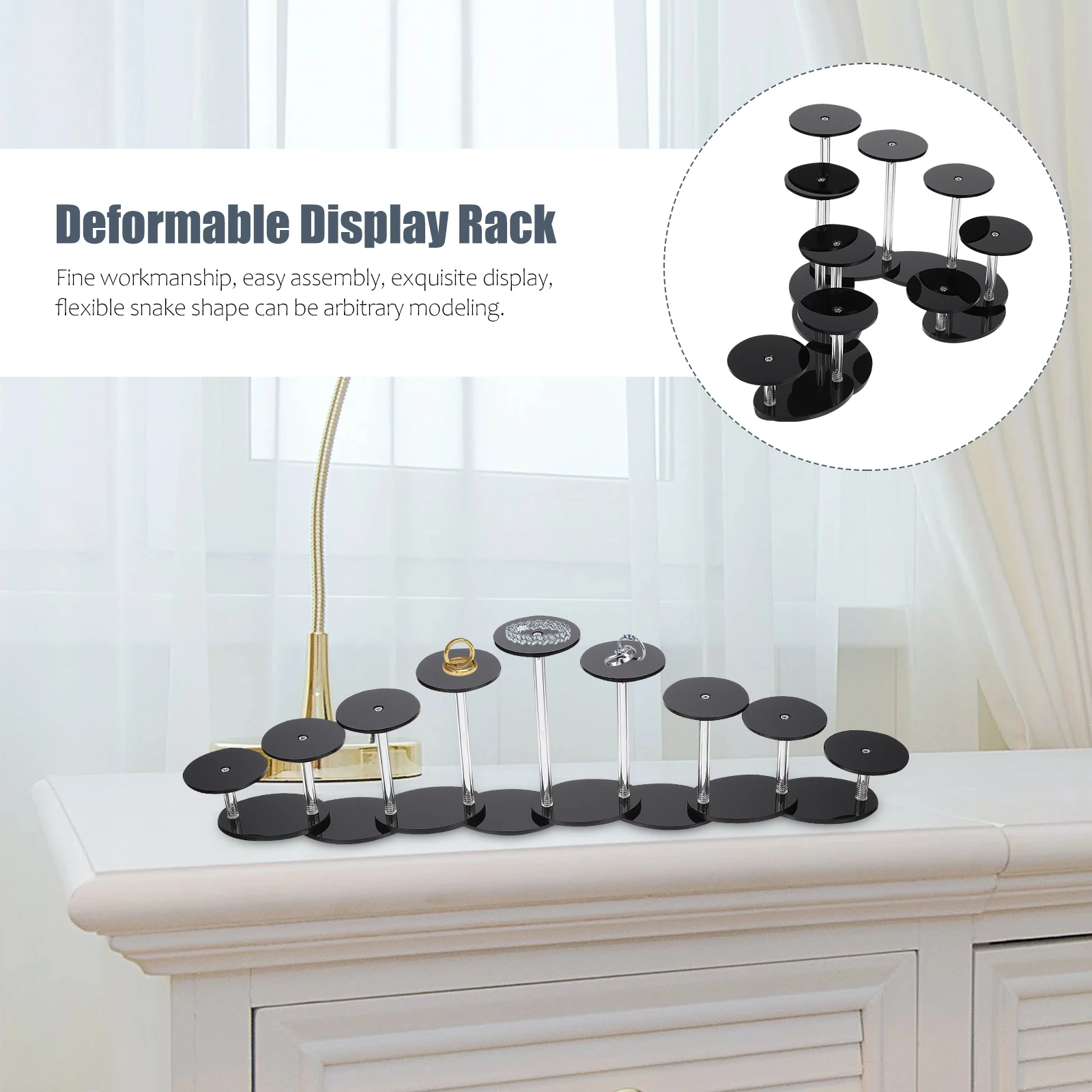 

Акриловая витрина, кольца, подставка для браслета, органайзер для хранения, аксессуары, дорожная витрина