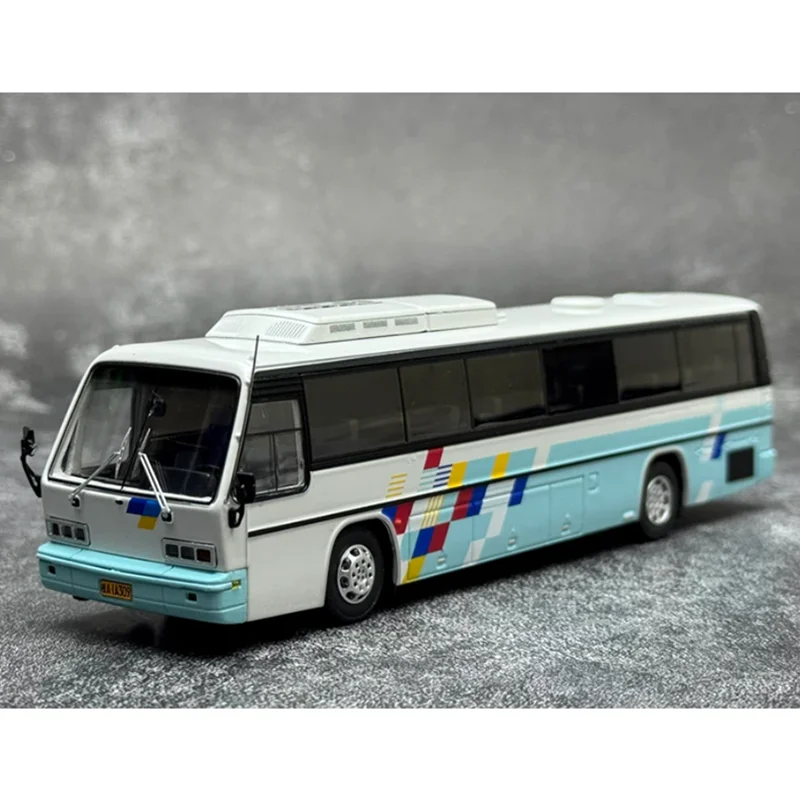 1/64 Scale Guilin Da Yu BH115H Luxury Tourist Bus Die-cast Alloy Car Model Collection Piece Decorative Gift Item