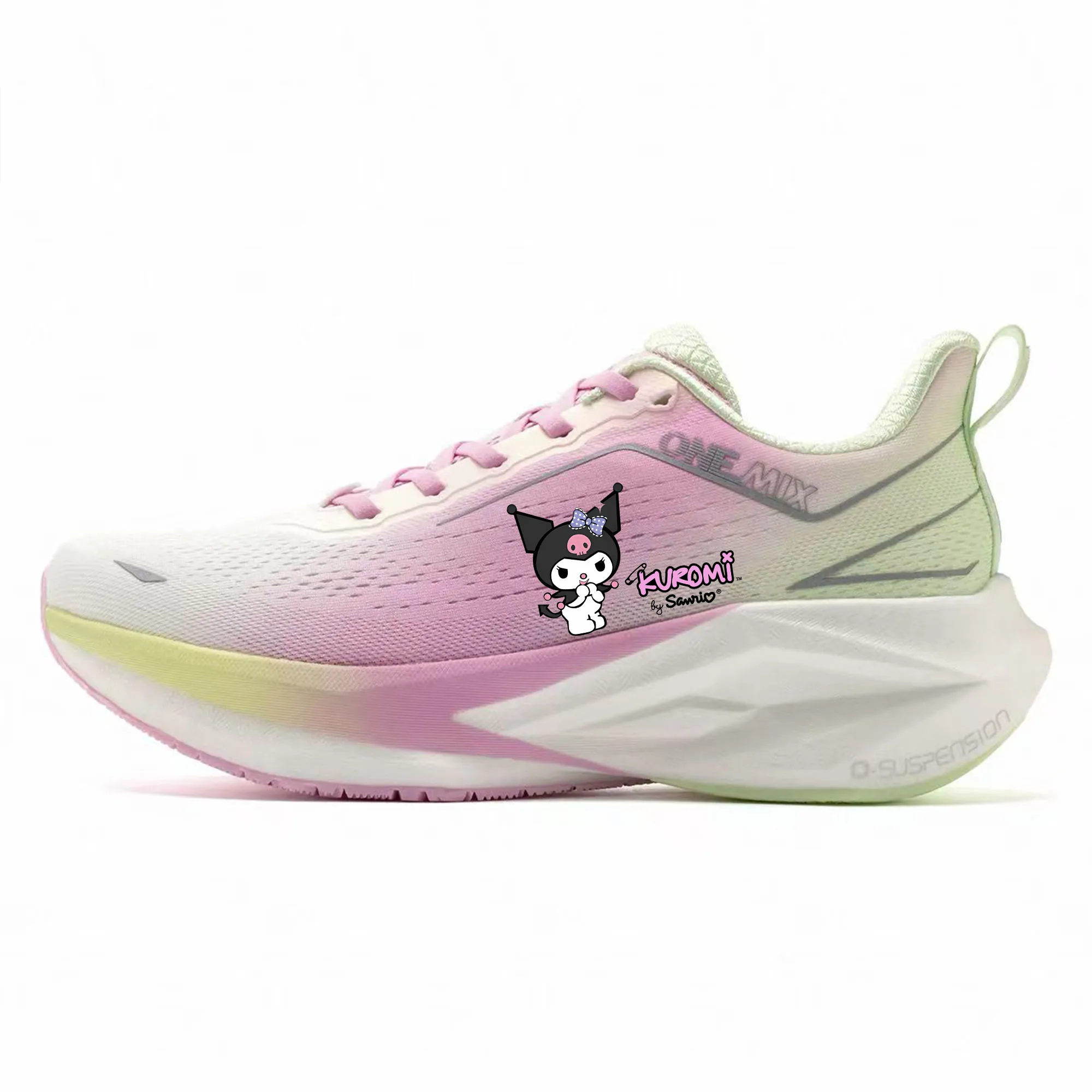 

ONEMIX Sanrio Kuromi Air Cushion Sports Shoes Men High Quality Outdoor Running Shoes Soft Soled Athletic Custom Sneakers