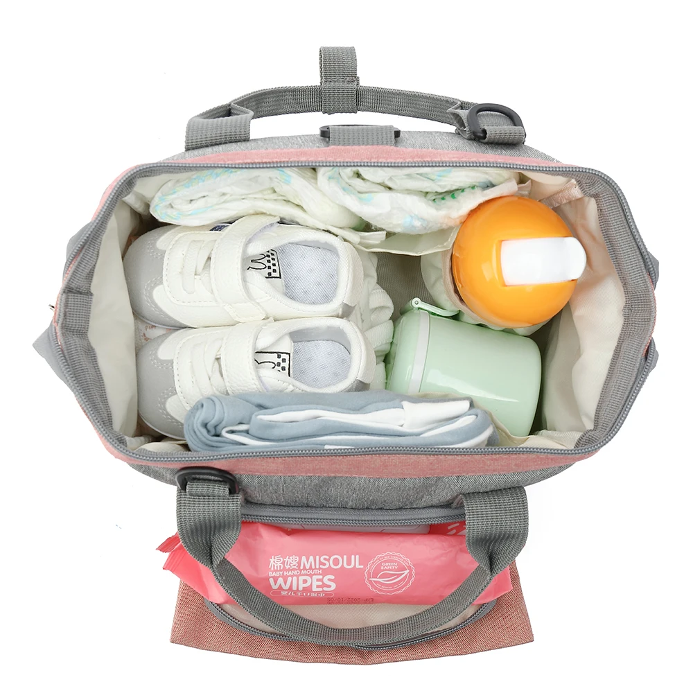 Diaper Bag Mummy Maternity Bags For Baby Stuff Small Baby Nappy Changing Backpack For Moms Travel Women Bag Stroller Organizer