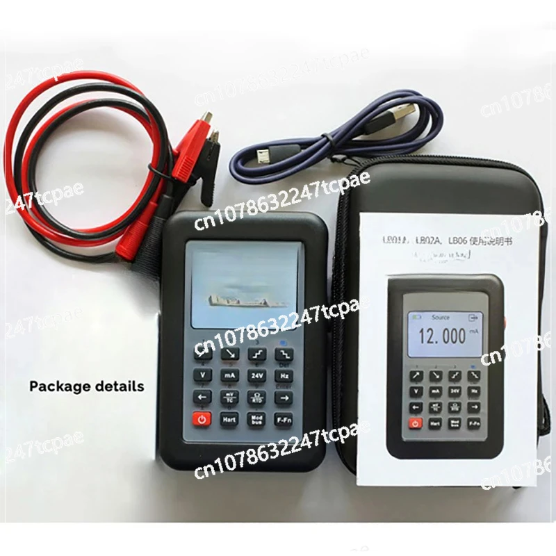 New Precision Multifunction     LB01   LB02   LB02AProcess Calibrator Signal Generator PT10-10V Frequency Temperature Calibrator