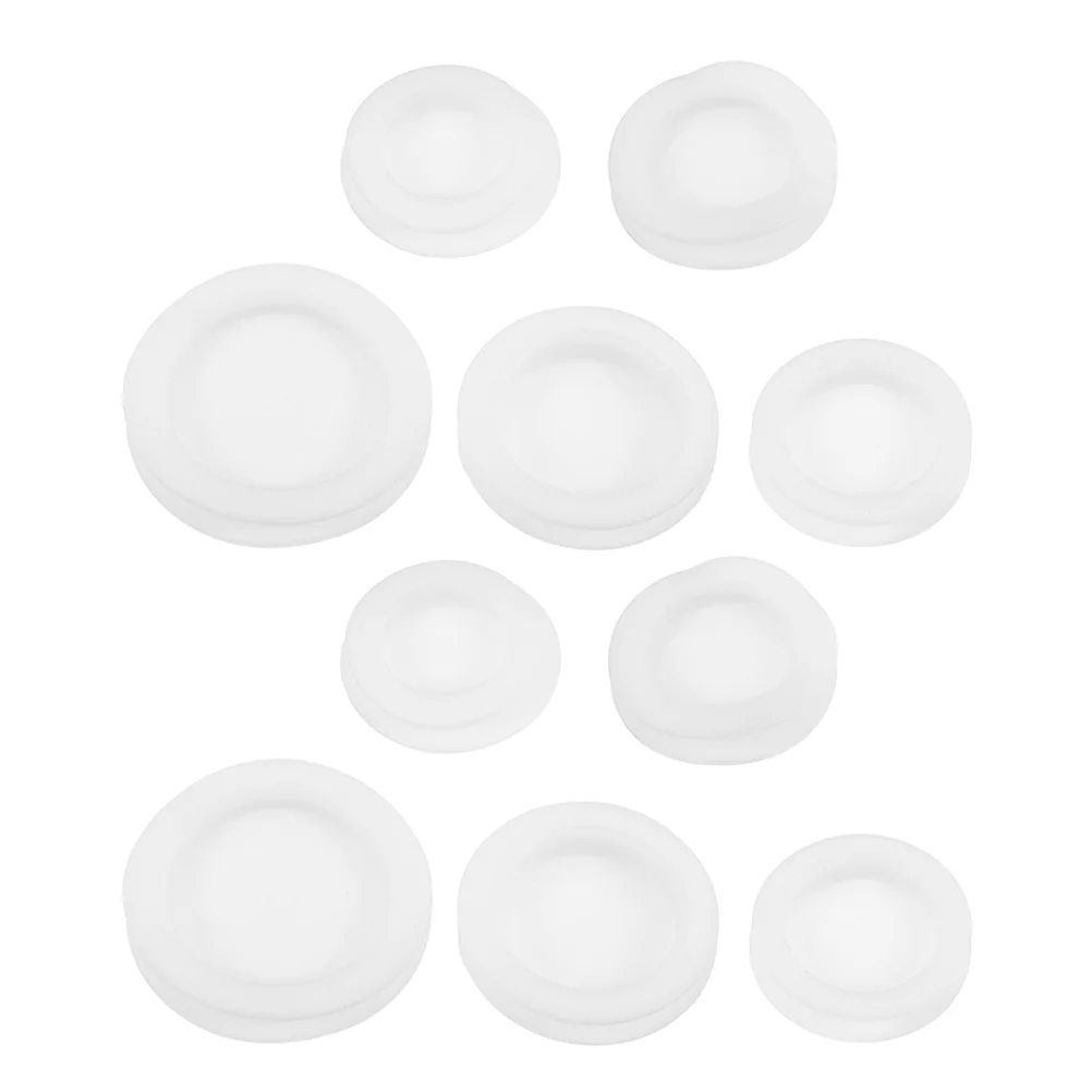 10 Pcs Single Layer Piggy Bank Rubber Stopper Plugs or Stoppers Coin Counter Jar