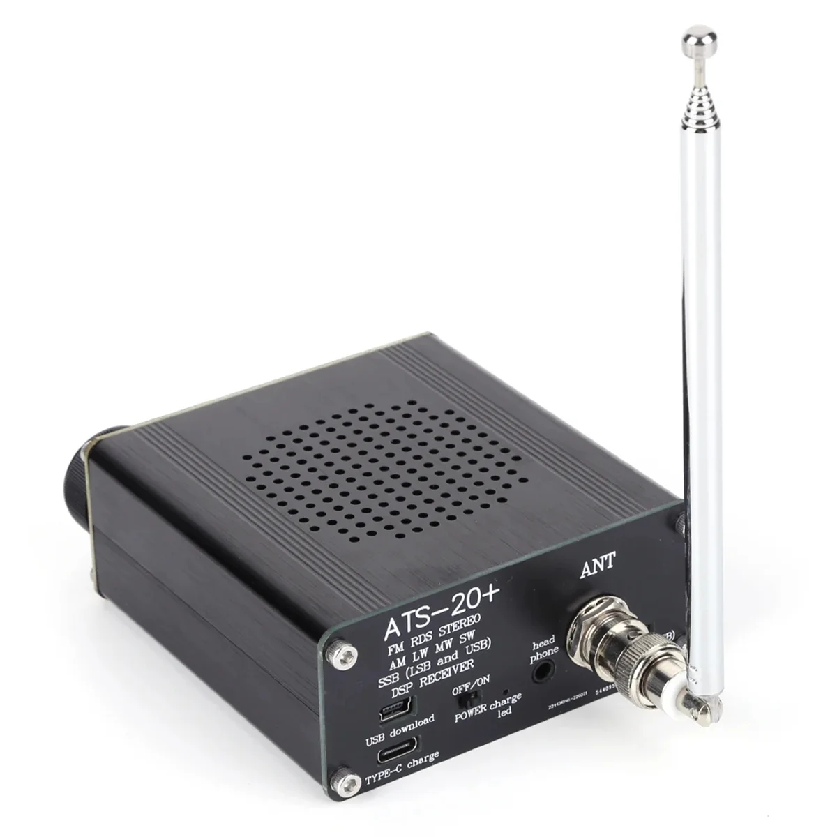 

2025+ATS 20 Si4732 Portable Handheld Radio Recorder Full Band Receiver with 0.96 Inch OLED Screen FM AM MW SW SSB LSB USB
