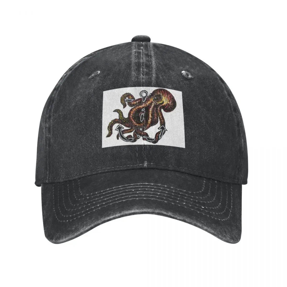 

Octopus Anchor Baseball Cap Golf Hat Dropshipping Mens Women's