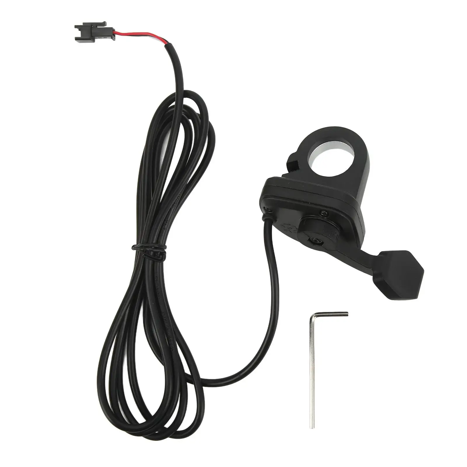 

12V-72V Electric Bike Thumb Throttle Accelerator with Waterproof Connector - Finger Control for E-Bike