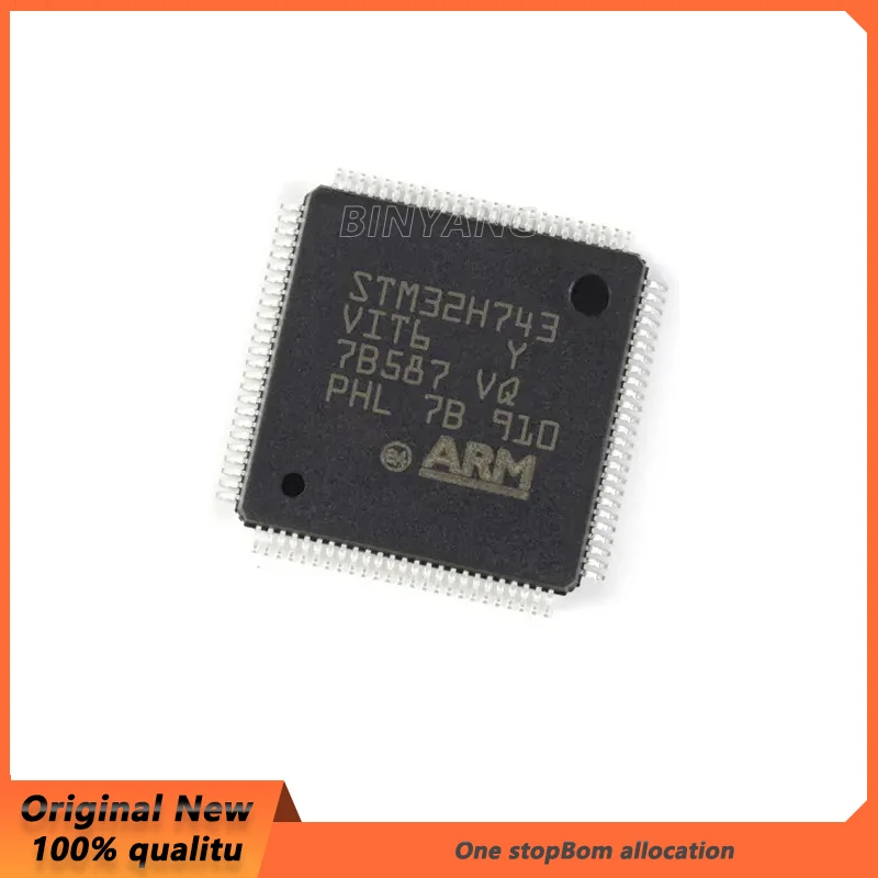 

1-10PCS Original NEW STM32H743VIT6 LQFP-100 IC MCU Chip