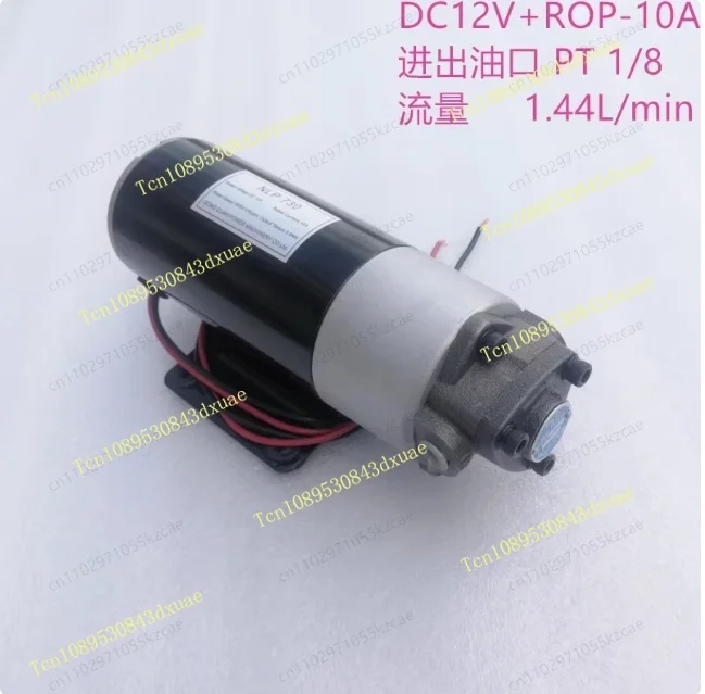 Wide Voltage (12V/24V) DC Oil Pump Set | Model Wypp730 for Engine & Equipment Lubrication